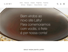 Tablet Screenshot of lafry.com.br